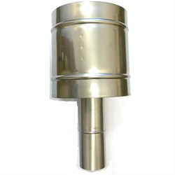 Аксессуар для отопления Rinnai дефлектор вертикального дымохода D 75мм M68977 - фото 1181898