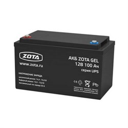 Аккумуляторная батарея ZOTA GEL 100-12 CAB 348110 1100 - фото 1966353