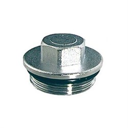 Заглушка с наружной резьбой для коллектора FAR 4150 - 1 1/2 (цвет хромированный) CFK 4150 112 - фото 1966425
