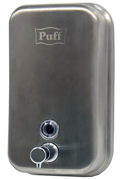 Для мыла Puff 8608 хром 800 мл глянцевый M101000 - фото 2653541