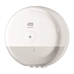 Диспенсер для туалетной бумаги Tork SmartOne в мини-рулонах Т9 белый (арт. 681000) M100619 - фото 2654249