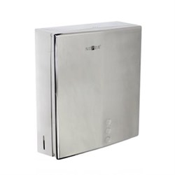 Диспенсер для бумажных полотенец Nofer industrial evo 300х255х105 матовый (04046.S) M101764 - фото 2654359
