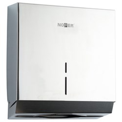 Диспенсер для бумажных полотенец Nofer 275х260х120 мм матовый (04005.S) M101797 - фото 2654366