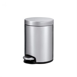 Урна для мусора BINELE Lux 5 литров (матовая) M112578 - фото 2654765