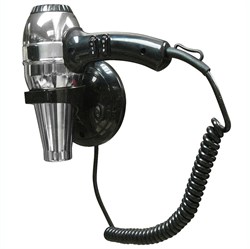 Настенный фен Nofer HOTELline 1800 W черный/матовый (02058.S) M100998 - фото 2654983