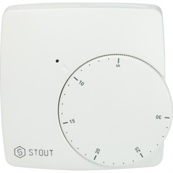 Термостат комнатный электронный STOUT WFHT-BASIC со светодиодом M193074 - фото 2688745