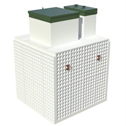 Бытовой септик ТОПОЛ-ЭКО УОСВ ТОПАС 30 Long Пр M61500 - фото 2821910