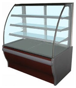 Витрина кондитерская ENTECO MASTER ВИЛИЯ PREMIUM 125 ВВ(К) (встроенный агрегат) с боковинами E224133 - фото 2921674