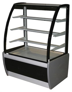 Витрина кондитерская KAYMAN K-ВК-1300 серебро E80594 - фото 2922232
