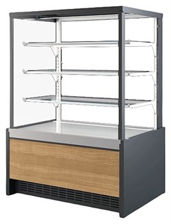 Витрина кондитерская ENTECO MASTER МЕРЕЯ 90 ВВ-0,25-1,26-1-4В E222682 - фото 2922495