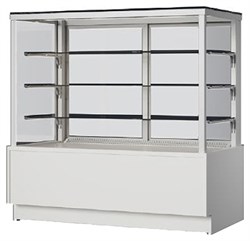 Витрина кондитерская ENTECO MASTER СУЛА 2 90 (встроенный агрегат) с боковинами коричнево-золотая E224170 - фото 2922570