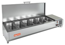 Витрина холодильная HICOLD VRTU 1390 к PZ3 E53128 - фото 2923533
