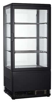 Витрина холодильная VIATTO VA-RT-78B черная E173509 - фото 2923564