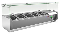 Витрина холодильная Cooleq VRX 1200/330 (с уценкой) E258398 - фото 2923565