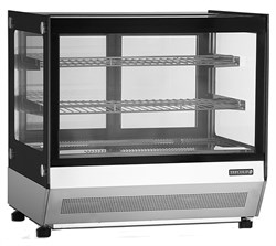 Витрина холодильная TEFCOLD LCT750F-P черная E218236 - фото 2923721