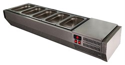 Витрина холодильная POLAIR VT2-G (5х GN 1/4) E121558 - фото 2923770