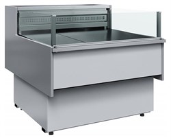 Витрина холодильная Carboma GC110 SM 1,25-2 0011-9006 (статика, с боковинами) E128887 - фото 2925814