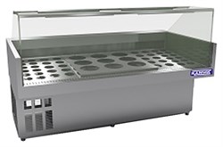 Витрина холодильная Wok КАМИК ВХ-ВОК129 E102192 - фото 2927438