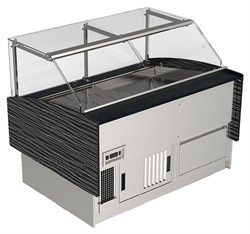 Витрина холодильная BSV-inox VRG-1,0 E190144 - фото 2927564
