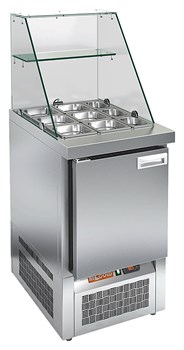 Стол для салатов HICOLD SLE3-1GN высокое стекло E110584 - фото 2935148