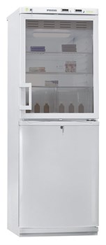 Холодильник фармацевтический POZIS ХФД-280-1 тонир. дверь + металл. дверь E206784 - фото 2943938