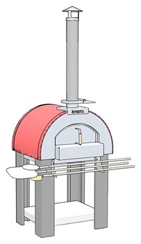 Печь для пиццы дровяная Vesta 7 E85979 - фото 2954157