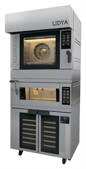 Печь комбинированная Kumkaya LIDYA 5 с расстоечным шкафом и вытяжкой E233995 - фото 2954729