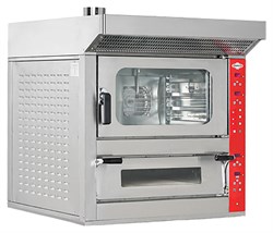 Печь комбинированная Empero EMP.PFE.4+5-Y-B E124184 - фото 2955700