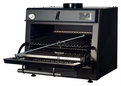 Печь на древесном топливе Vortmax CHO 44 LUX черная E89250 - фото 2956169