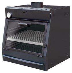 Печь на древесном топливе Vortmax CHO 30 LUX черная E52314 - фото 2956194