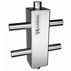 Гидравлическая стрелка Gidruss GRSS 40-22PF, DN22, 35 кВт. GG 40PA0 20 - фото 4496010