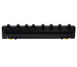 Распределительная гребенка Huch Entec KHW 7 2 х1 1/2 , 4вых., сталь черная 105.04.125.70 - фото 4496304