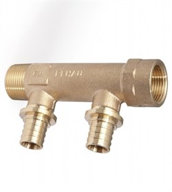 Коллектор Rehau RAUTITAN 3/4 х20, 2вых., бронза 13661301001 - фото 4497551