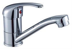 Смеситель для кухни ROSSINKA A35-22 с поворотным изливом 150 мм T0023762 - фото 4512996