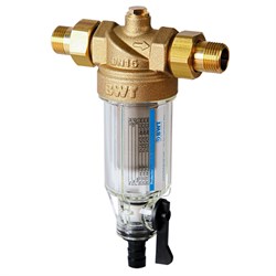 Фильтр сетчатый резьб. 1/2 , PN16, BWT Protector mini C/R, латунь, со сливным краном 810523 - фото 4559227