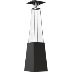 Газовый уличный обогреватель Kratki UMBRELLA/BS/C/G31/37MBAR/S/ZE - без стоек (черный) M130770 - фото 4588383