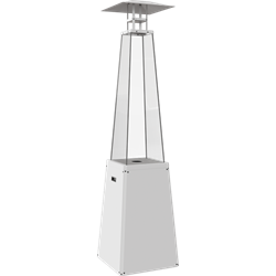 Газовый уличный обогреватель Kratki UMBRELLA/BS/B/G31/37MBAR/S/ZE - без стоек (белый) M130771 - фото 4588661