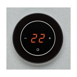 Терморегулятор для теплого пола Aura RONDA Black Classic M45915 - фото 4660294