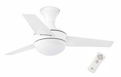 Вентилятор с подсветкой Faro MINI UFO WHITE (33454) M202240 - фото 4661546