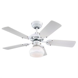 Вентилятор с подсветкой Westinghouse Princess Radince II White M59313 - фото 4662091