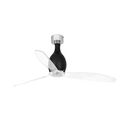 Вентилятор без подсветки Faro Mini Eterfan Matt Black (32027) M58912 - фото 4662747