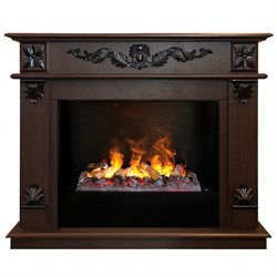 Пристенный электрокамин Real-Flame Philadelphia 25,5/26 DN с очагом 3D Cassette 630 (Black вставка) M68857 - фото 4741577