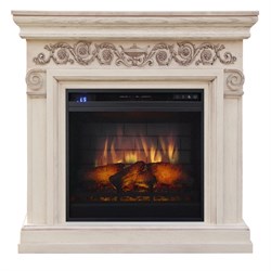 Пристенный электрокамин Royal Flame Athena с очагом Vision 23 EF LED 3 D FX (Слоновая кость с патиной) M105019 - фото 4741641