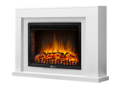 Пристенный электрокамин Electrolux EFP/P-2720RLS с порталом Firelight Simple 25 белый M129767 - фото 4741679