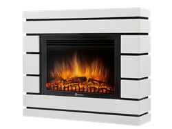 Пристенный электрокамин Electrolux EFP/P-3320RLS с порталом Firelight Moderno 30 белый дуб M129785 - фото 4741681