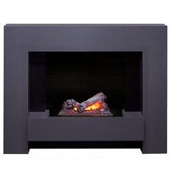 Пристенный электрокамин Dimplex Tokyo Graphite Grey с очагом Cassette 400 M129622 - фото 4742464
