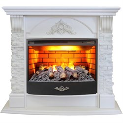 Комплект электрокаминов с искусственным камнем Real-Flame Athena 25/25,5 WT 3D Firestar 25,5 M108833 - фото 4743415