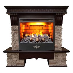 Комплект электрокаминов с искусственным камнем Real-Flame Rockland 25/25,5 AO 3D Firestar 25,5 M108837 - фото 4743423