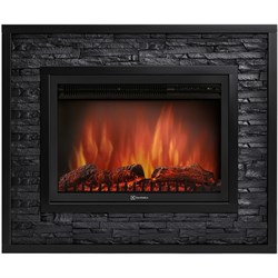 Комплект электрокаминов с искусственным камнем Electrolux EFP/P-3020LS с порталом Firelight Loft 30 черный, черная эмаль M134331 - фото 4743468