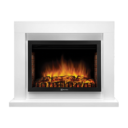 Пристенный электрокамин Electrolux EFP/P-2520LS с порталом Firelight Simple 25 белый M131141 - фото 4744913